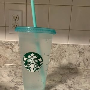 Starbucks reusable confetti cup